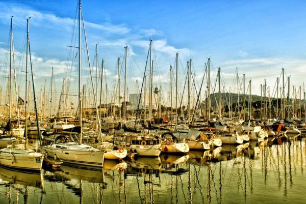 Photograph Hristo Hristov  Barcelona Port on One Eyeland